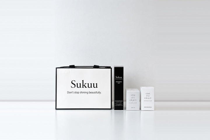 Sukuu projectブランドロゴ入り紙袋